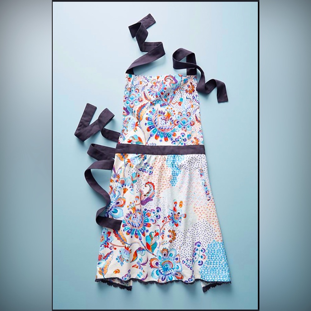 Liberty of London for Anthropologie Grand Bazaar Apron, NIP & NWT